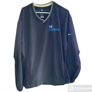 Nike Golf windbreaker pullover v neck jacket XL men's‎ euc